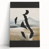 Abstract Minimalist Wall Art - Figure and Landscape Design for Modern Decor