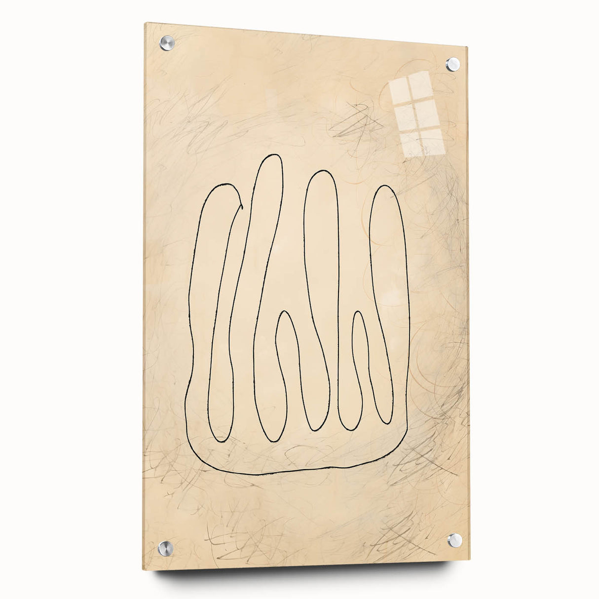 Minimalist Wall Art – Modern Abstract Clean Line Artwork for Elegant Decor