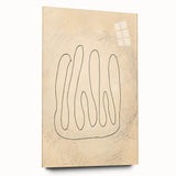 Minimalist Wall Art – Modern Abstract Clean Line Artwork for Elegant Decor