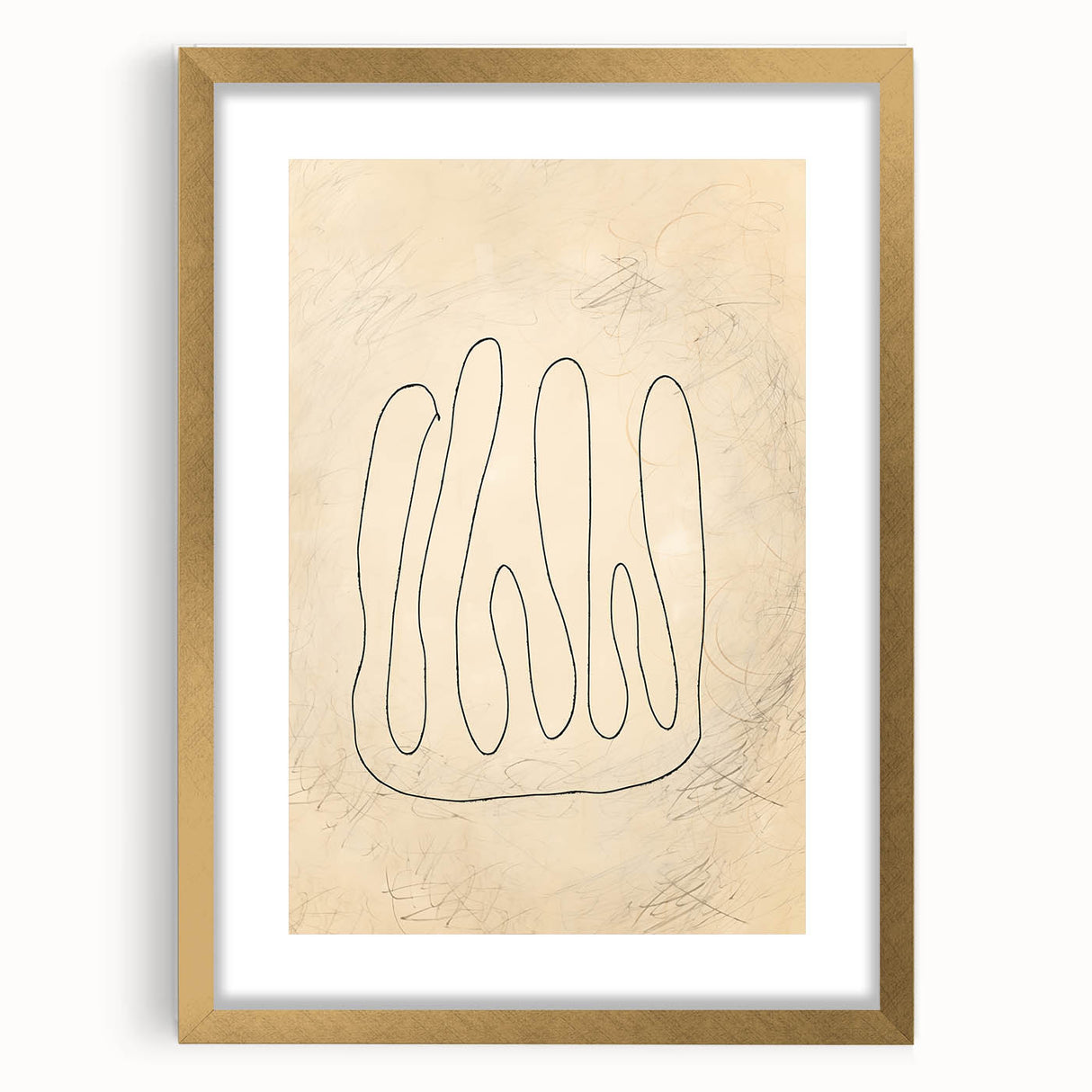 Minimalist Wall Art – Modern Abstract Clean Line Artwork for Elegant Decor