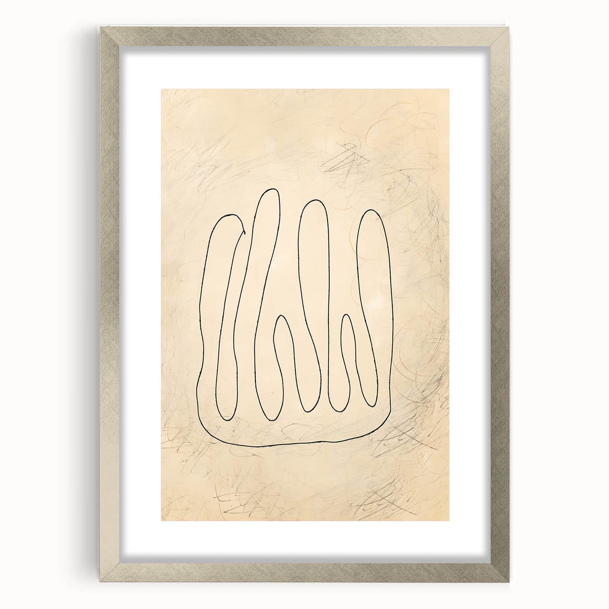 Minimalist Wall Art – Modern Abstract Clean Line Artwork for Elegant Decor