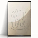 Minimalist Wall Art – Modern Abstract Clean Line Artwork for Elegant Decor