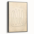 Minimalist Wall Art – Modern Abstract Clean Line Artwork for Elegant Decor