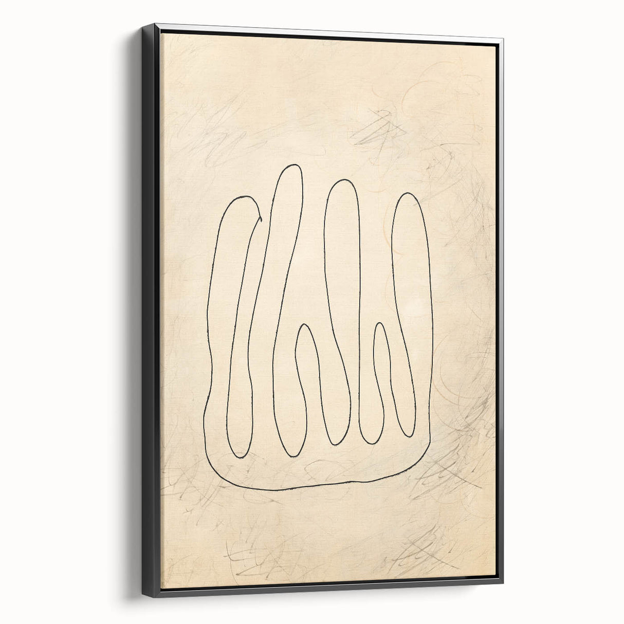 Minimalist Wall Art – Modern Abstract Clean Line Artwork for Elegant Decor
