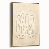 Minimalist Wall Art – Modern Abstract Clean Line Artwork for Elegant Decor