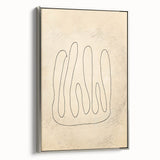 Minimalist Wall Art – Modern Abstract Clean Line Artwork for Elegant Decor