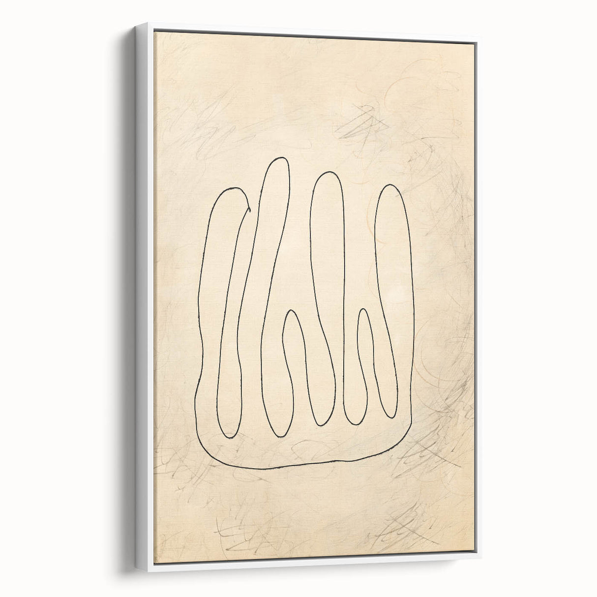 Minimalist Wall Art – Modern Abstract Clean Line Artwork for Elegant Decor