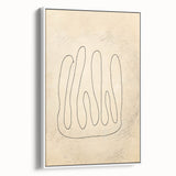Minimalist Wall Art – Modern Abstract Clean Line Artwork for Elegant Decor