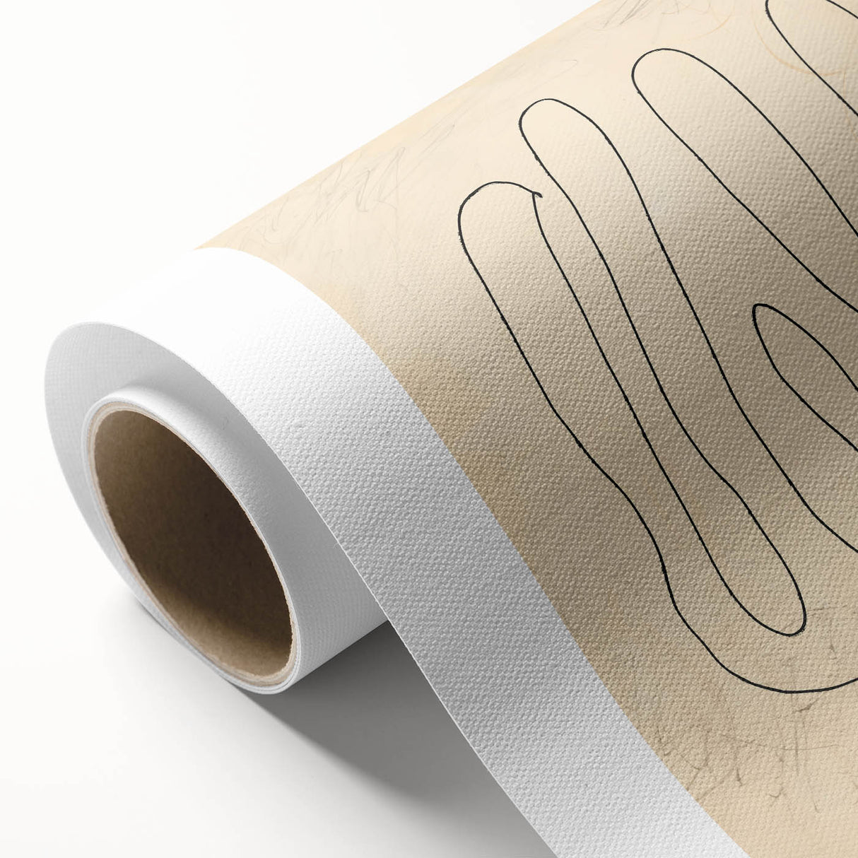 Minimalist Wall Art – Modern Abstract Clean Line Artwork for Elegant Decor