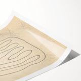 Minimalist Wall Art – Modern Abstract Clean Line Artwork for Elegant Decor