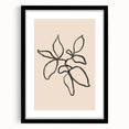 Minimalist Line Art – Elegant Modern Botanical Wall Art for Stylish Decor