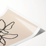 Minimalist Line Art – Elegant Modern Botanical Wall Art for Stylish Decor