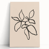 Minimalist Line Art – Elegant Modern Botanical Wall Art for Stylish Decor