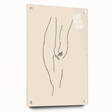 Minimalist Line Art – Elegant Figure Drawing for Modern Wall Decor