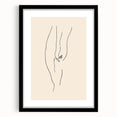 Minimalist Line Art – Elegant Figure Drawing for Modern Wall Decor