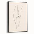 Minimalist Line Art – Elegant Figure Drawing for Modern Wall Decor