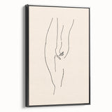 Minimalist Line Art – Elegant Figure Drawing for Modern Wall Decor