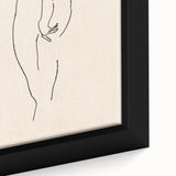 Minimalist Line Art – Elegant Figure Drawing for Modern Wall Decor