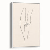 Minimalist Line Art – Elegant Figure Drawing for Modern Wall Decor