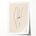 Minimalist Line Art – Elegant Figure Drawing for Modern Wall Decor