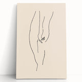 Minimalist Line Art – Elegant Figure Drawing for Modern Wall Decor