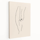 Minimalist Line Art – Elegant Figure Drawing for Modern Wall Decor