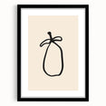 Minimalist Line Art – Abstract Modern Fruit Drawing for Stylish Decor