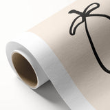 Minimalist Line Art – Abstract Modern Fruit Drawing for Stylish Decor