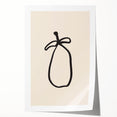 Minimalist Line Art – Abstract Modern Fruit Drawing for Stylish Decor