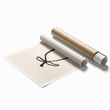 Minimalist Line Art – Abstract Modern Fruit Drawing for Stylish Decor