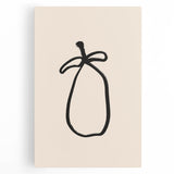 Minimalist Line Art – Abstract Modern Fruit Drawing for Stylish Decor