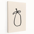 Minimalist Line Art – Abstract Modern Fruit Drawing for Stylish Decor