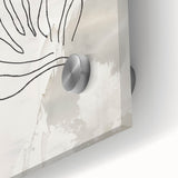 Minimalist Botanical Line Art – Abstract Plant Drawing for Modern Decor