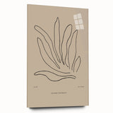 Minimalist Botanical Study – Modern Abstract Line Art for Wall Decor