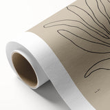 Minimalist Botanical Study – Modern Abstract Line Art for Wall Decor