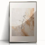 Minimalist Floral Art – Elegant Abstract Flower Wall Decor for Modern Homes