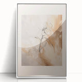 Minimalist Floral Art – Elegant Abstract Flower Wall Decor for Modern Homes