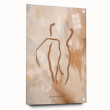 Abstract Minimalist Figure Art – Modern Line Drawing for Contemporary Decor