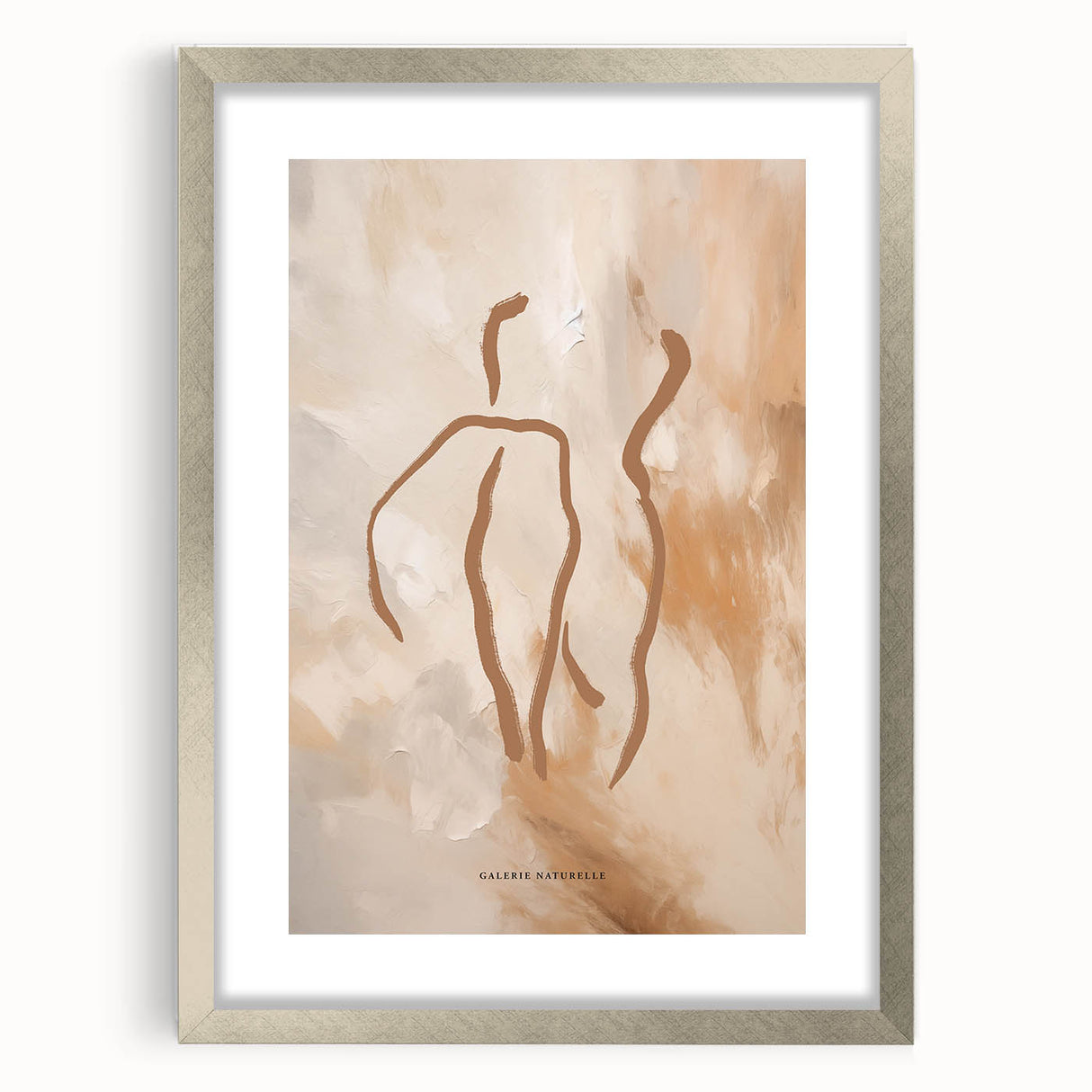 Abstract Minimalist Figure Art – Modern Line Drawing for Contemporary Decor