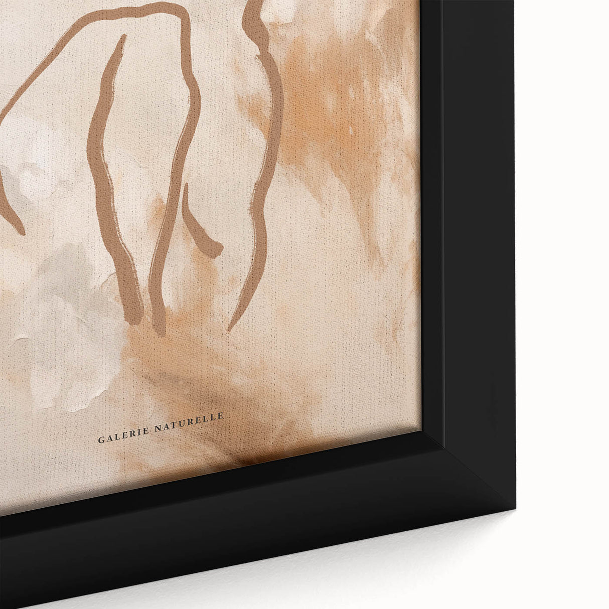 Abstract Minimalist Figure Art – Modern Line Drawing for Contemporary Decor