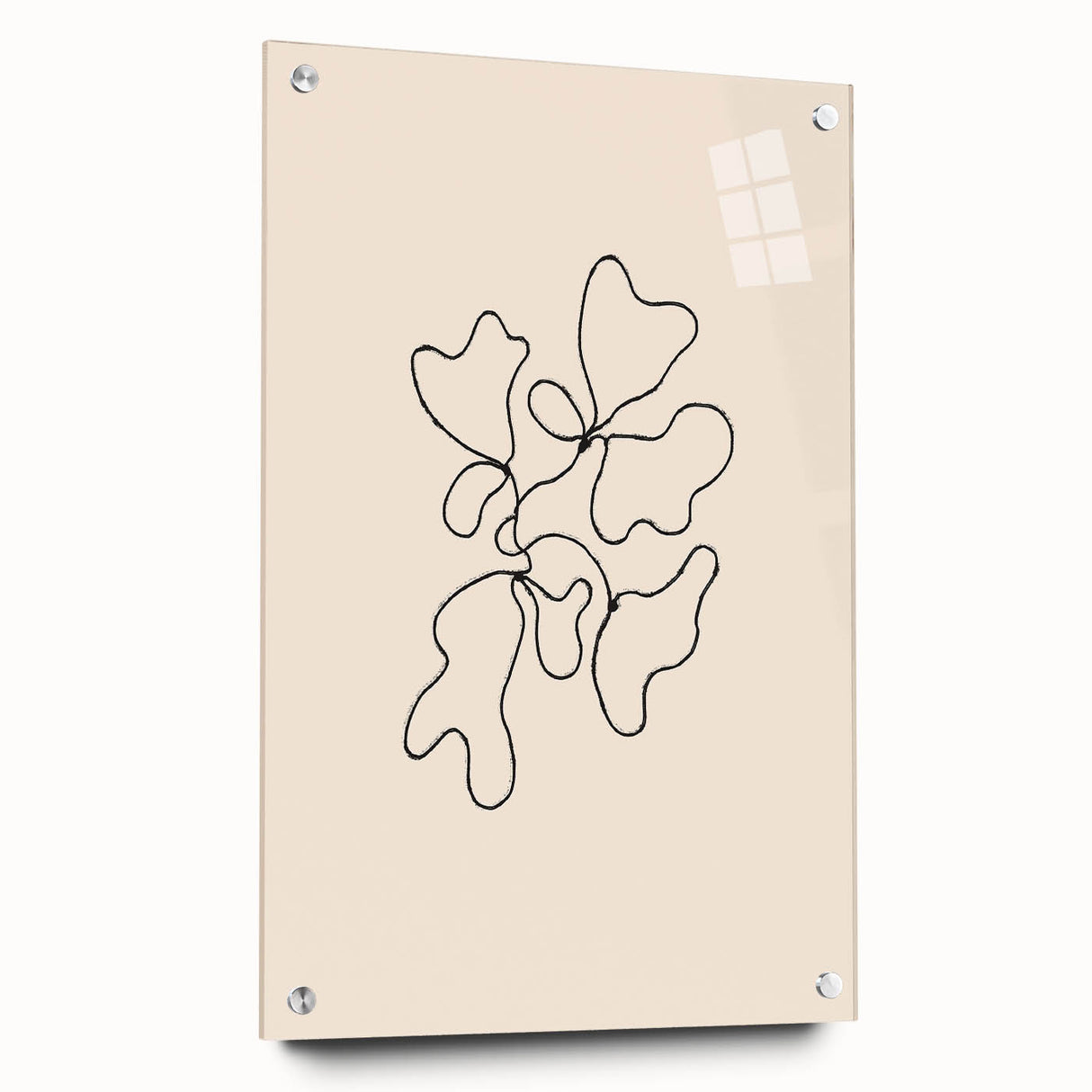 Minimalist Abstract Line Art – Modern Organic Shapes for Wall Decor