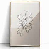 Minimalist Abstract Line Art – Modern Organic Shapes for Wall Decor