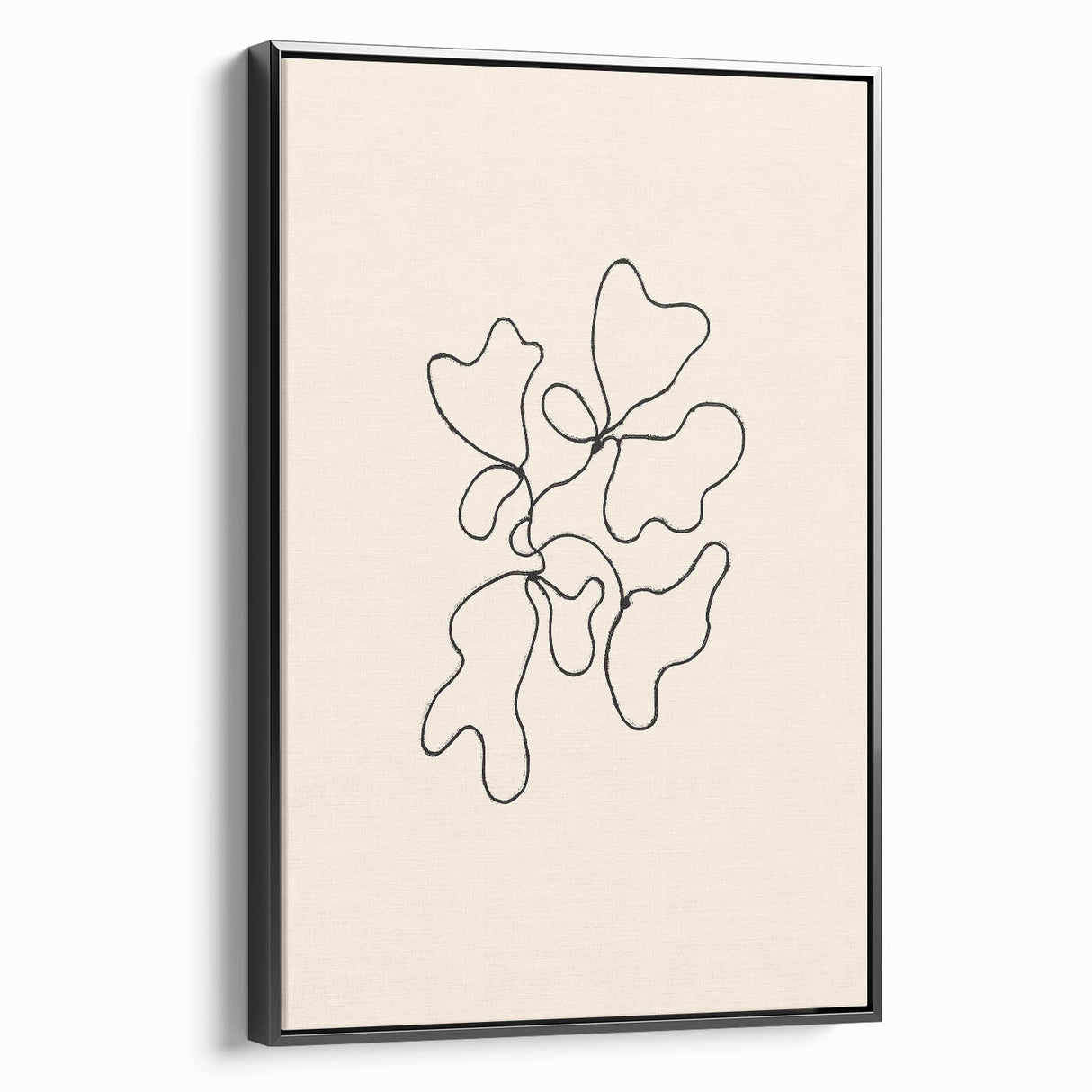 Minimalist Abstract Line Art – Modern Organic Shapes for Wall Decor