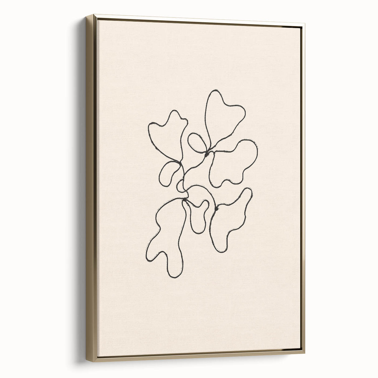 Minimalist Abstract Line Art – Modern Organic Shapes for Wall Decor