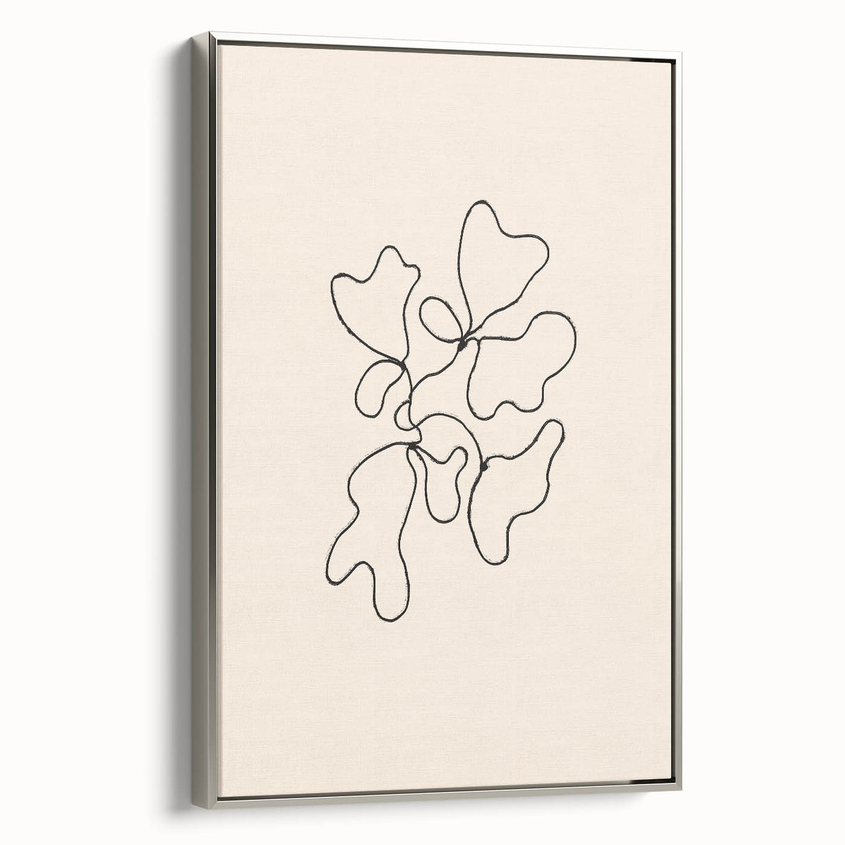 Minimalist Abstract Line Art – Modern Organic Shapes for Wall Decor