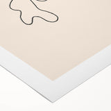 Minimalist Abstract Line Art – Modern Organic Shapes for Wall Decor
