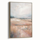 Serene Minimalist Landscape Art – Abstract Nature Scene for Modern Decor