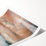 Serene Minimalist Landscape Art – Abstract Nature Scene for Modern Decor