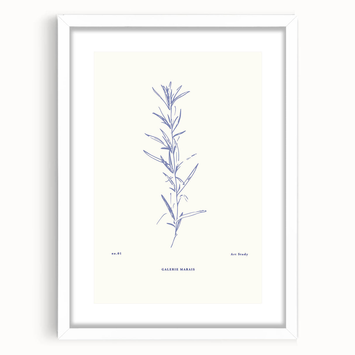 Minimalist Botanical Study – Elegant Floral Line Art for Modern Decor