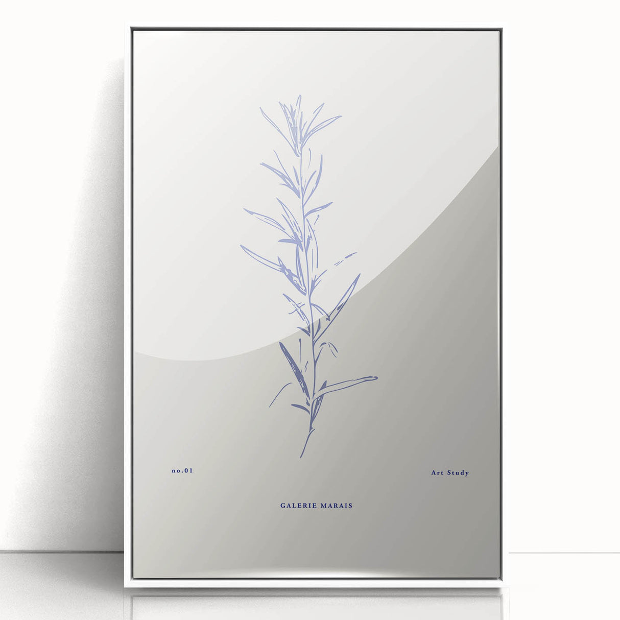 Minimalist Botanical Study – Elegant Floral Line Art for Modern Decor